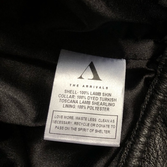 The COOLEST Leather Moto Jacket by The Arrivals - Picture 13 of 13